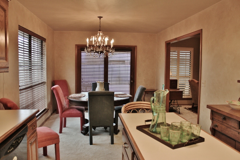 Kitchen toward Dining Area