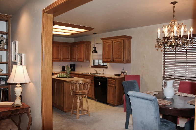 Kitchen and Dining Area