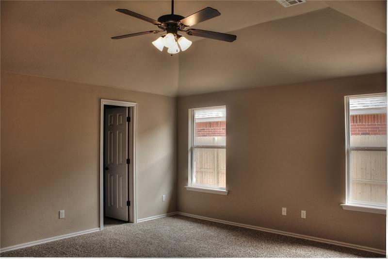 Master Bedroom with Vaulted Ceiling