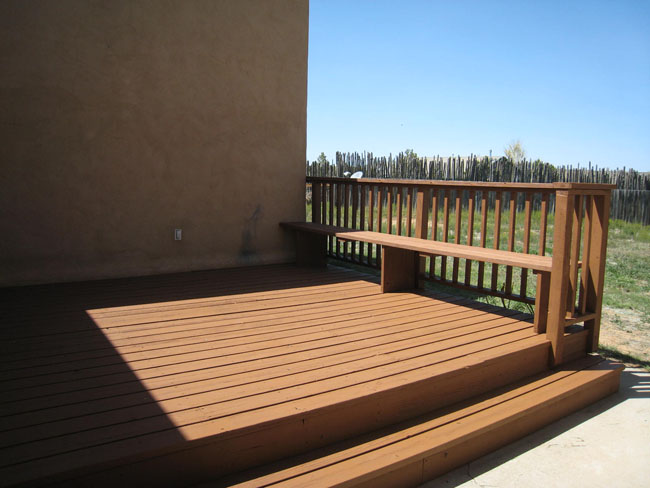 Deck off Living/Dining Area