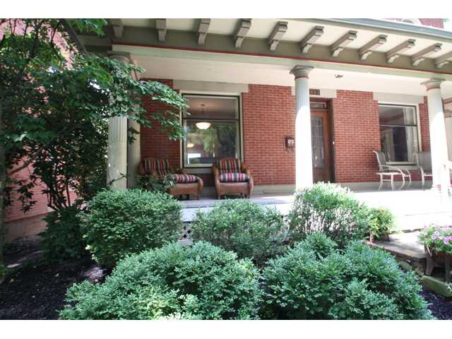 Relax on your large front porch, your master bedroom balcony or on the beautiful paver patio in your lush back yard!