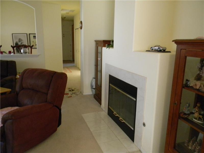 The sellers have never used the wood-burning fireplace with the gas starter