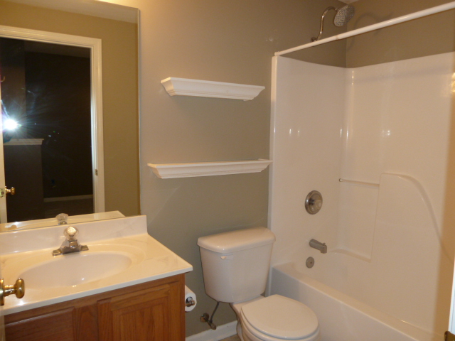 Lower level private bath