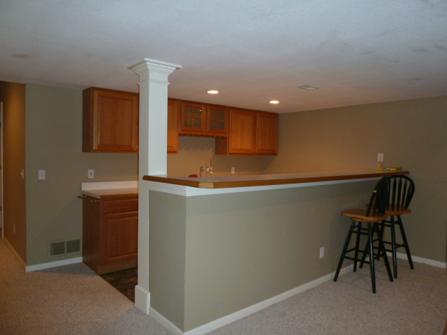 Lower level bar