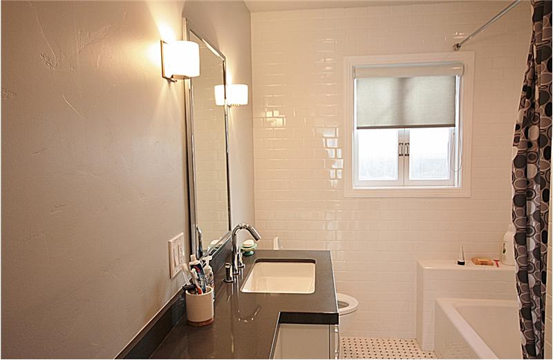 Remodeled bathroom