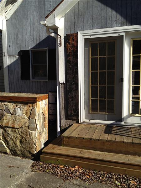 Rear Deck off Kitchen
