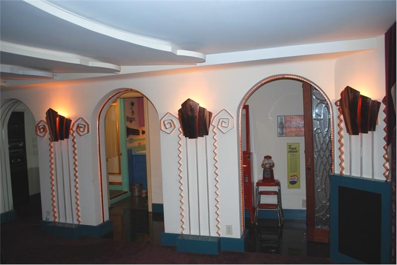 Home Movie Theatre in the Basement
