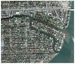 Belle Meade Neighborhood Aerial View