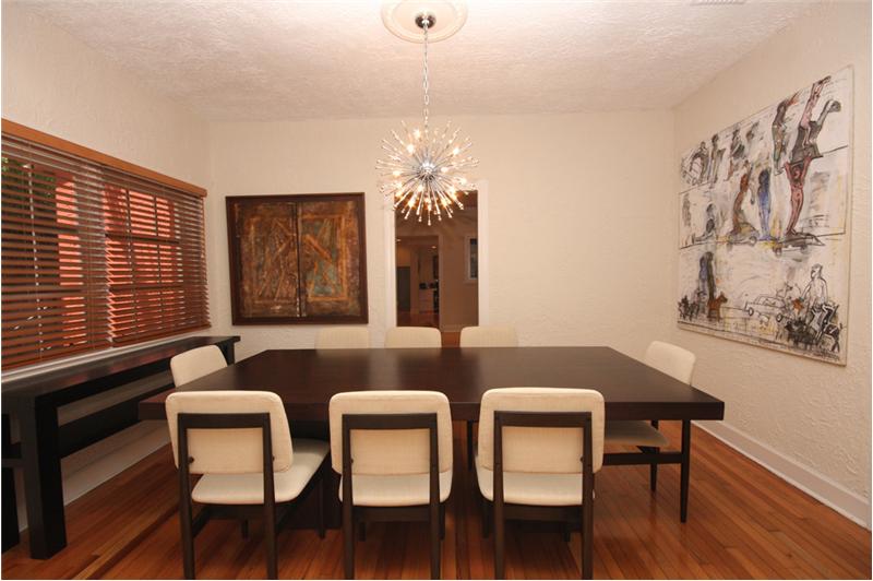 Formal dining space is perfect for entertaining