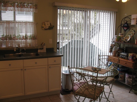 Eating are with access to the balcony