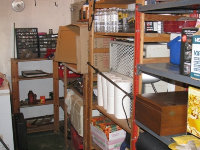 Storage room or can be a workshop