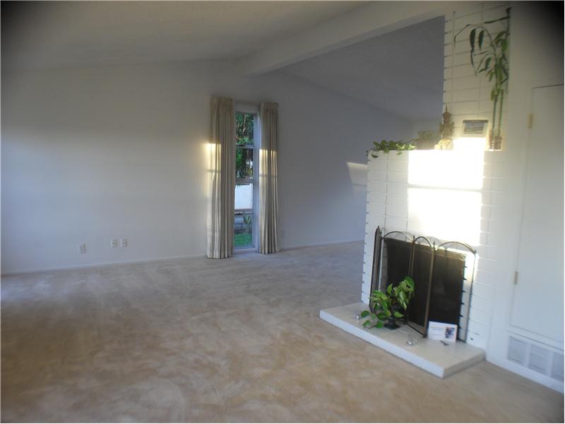 Fireplace in living room