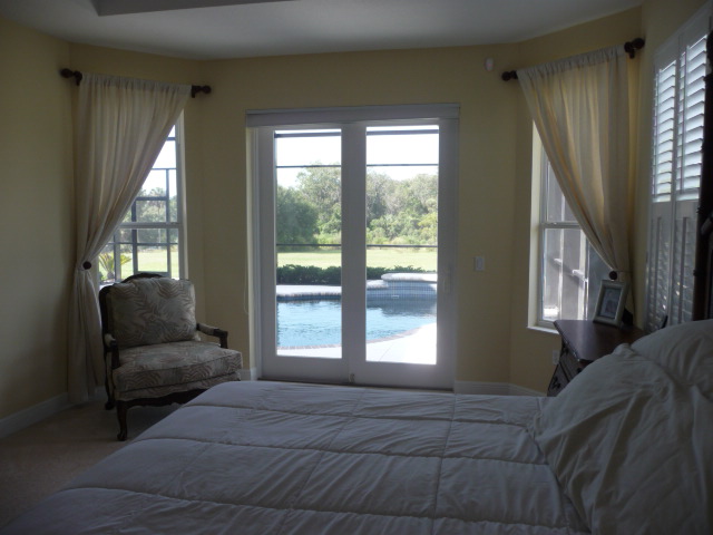 View from the master bedroom