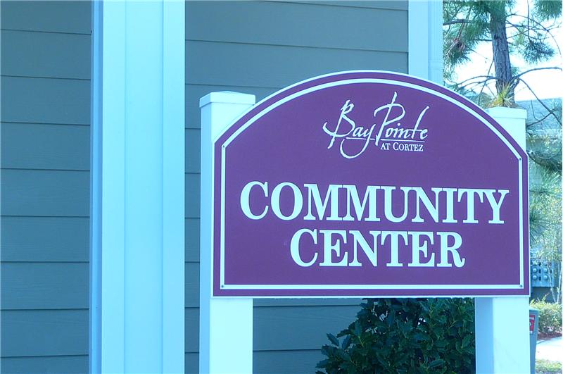 Entrance to Community Center