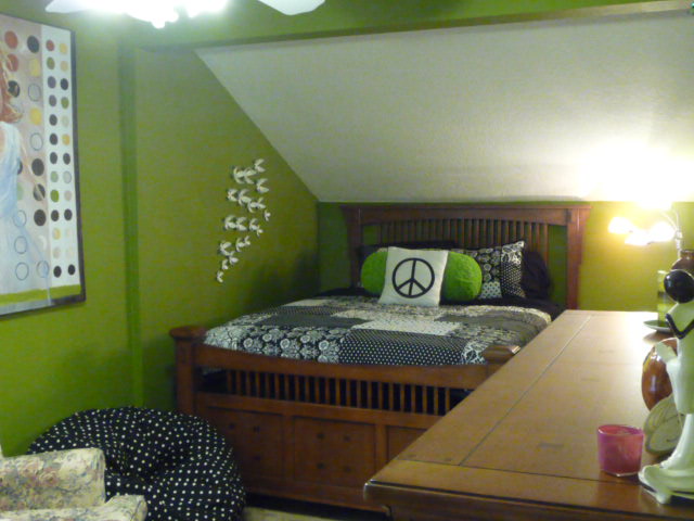 Bump out in Bedroom 2